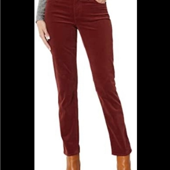 Kut from the Kloth Red Straight Leg Jeans - Picture 1 of 16